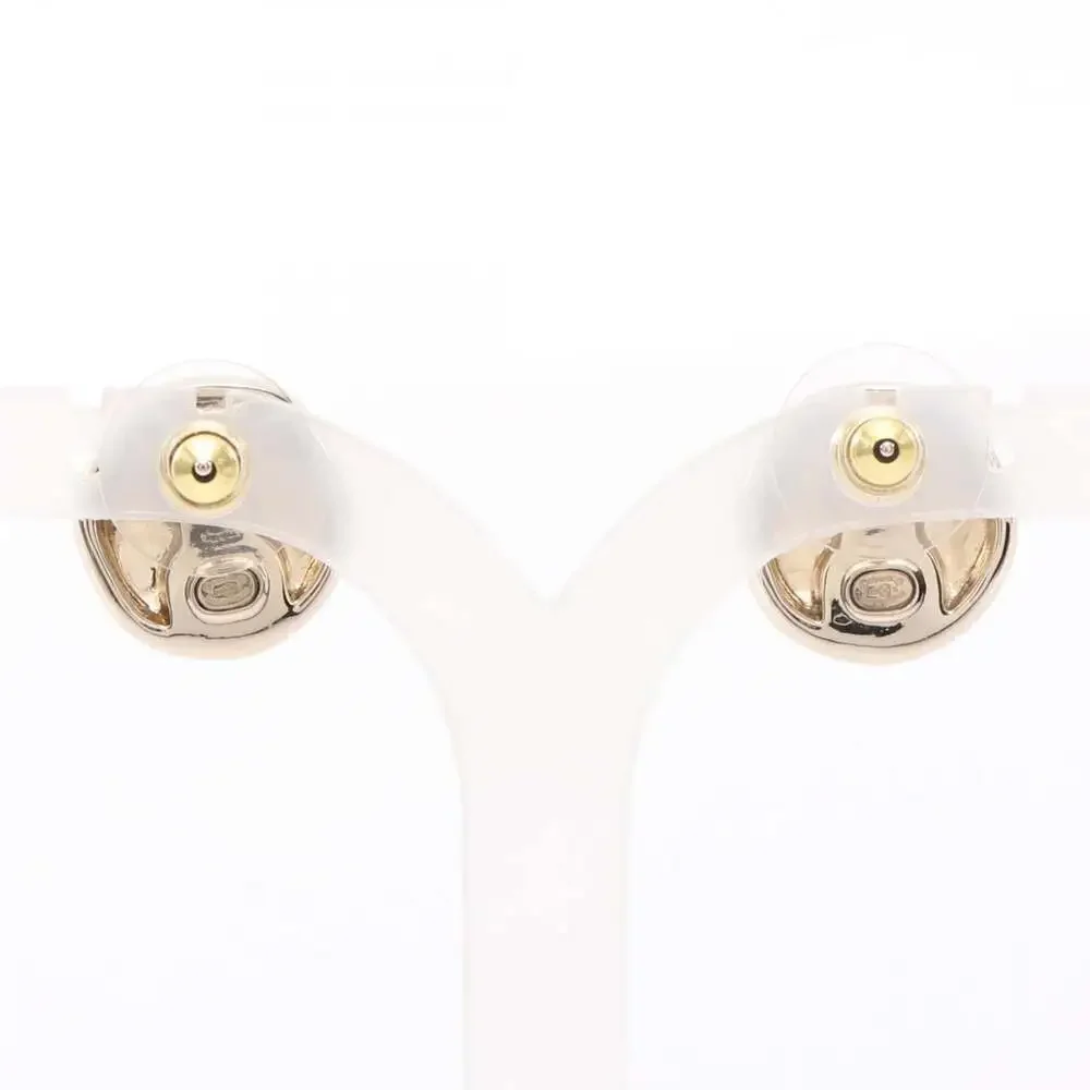 Chanel Cc Logo Earrings Metal Gold-Tone #246838C11B